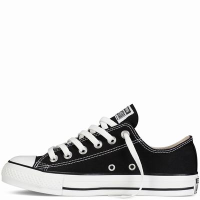 Converse Chuck Taylor All Star Classic Low Tops Womens - Black Shoes (750ANIWP)